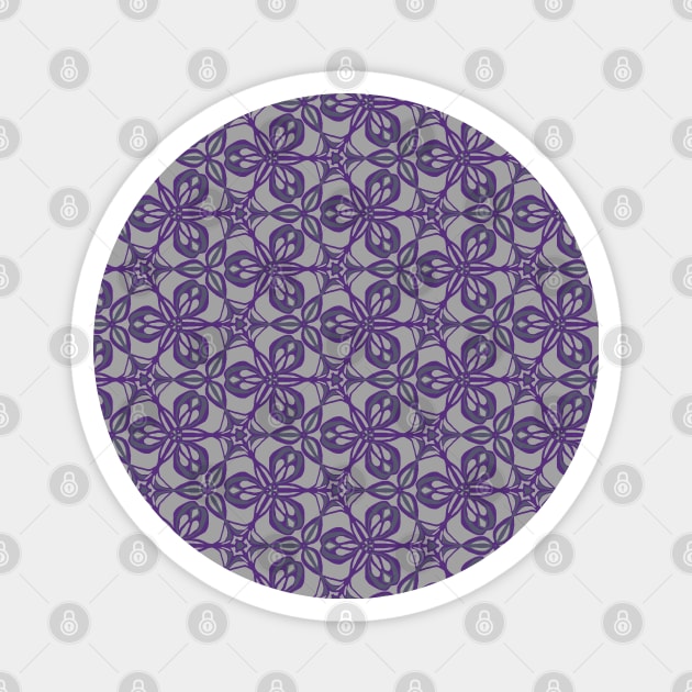 Lilac Crystals Magnet by AmyMinori